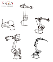 Bras robotique industriel KOZA, machine éducative, machine de moulage par injection, découpe laser, soudage laser à fibre, perçage, aspiration 10 kg