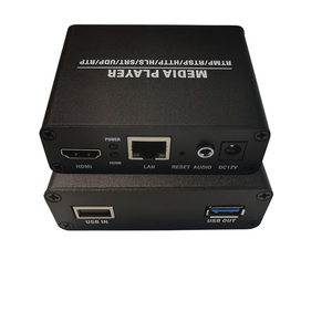 Lecteur multimédia USB <span class=keywords><strong>MP4</strong></span> vers Internet HTTP UDP SRT HLS, encodeur <span class=keywords><strong>MP4</strong></span> USB vers IP - Product Image 2