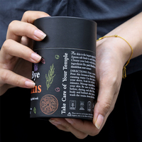 Envase de Cartón Ecológico Personalizado para Alimentos, Té, Cilindro, Caja de Embalaje, Bolsa de Té Kraft, Tubo de Papel para Granos de Café en Polvo