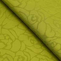 Échantillon de tissu jacquard de luxe 1M, mélange d'acétate, de polyester et de spandex, 130 GSM