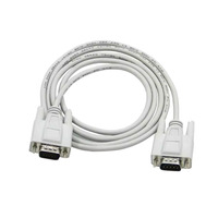 Cable de Control de 9 pines a 15 pines DB9 macho a VGA macho de 15 pines con conductores de cobre para puerto serie 232 línea COM 232 línea de datos VGA