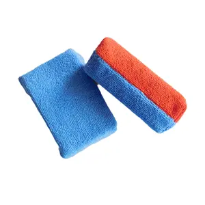 Sơn chăm sóc tự động chi tiết sáp xe lớp phủ gốm Nano lớp phủ thủy tinh Applicator Sponge