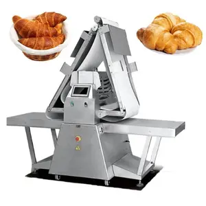 Banc de travail Machine à pâte feuilletée Restaurant Autoportant Pizza Tarte Feuille de pâte Rouleau à pain Shortening Machine