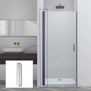 Porte de <span class=keywords><strong>douche</strong></span> d'angle, porte pivotante pour <span class=keywords><strong>baignoire</strong></span>, porte pliante à charnières, porte de <span class=keywords><strong>douche</strong></span> en verre pour <span class=keywords><strong>baignoire</strong></span> - Product Image 1