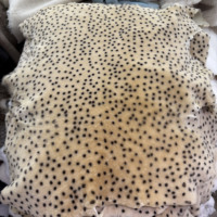 Cuir de mouton véritable imprimé à pois léopard pour la fabrication de sacs à main et de chaussures