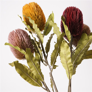 Fiori Artificiali di Alta Qualità Fatti a Mano in Legno <span class=keywords><strong>Banci</strong></span>, Stile Nordico, Grandi Rami Colorati Autunnali; Composizioni Floreali Decorative Bex - Product Image 1