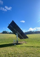 Système de suivi solaire hydraulique 2 axes 2026 pour panneaux photovoltaïques