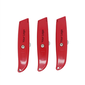 Premium Metal <b>Utility</b> <b>Knife</b> Set with Stable Blade Support and Polished Red Housing Designed for OEM Brands, Hardware Retailers - Product Image 6