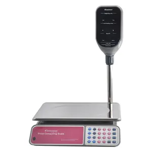 Constant-135E Electronic Price Counting Scale Digital Weighing Scale LED Dual-display 40kg/2g Tower Type