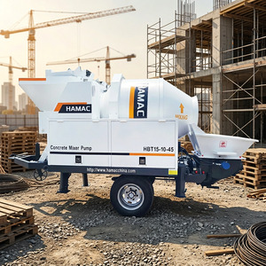 Pompe à béton diesel C3 DHTB15 62/72/92KW, portée verticale 120m, horizontale 350m, conforme aux normes de construction, pompe compétitive neuve - Product Image 3