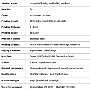Automatic Mini Desktop <span class=keywords><strong>Coding</strong></span> <span class=keywords><strong>Machine</strong></span> Small Plastic Inkjet Printer para Expiry Data e <span class=keywords><strong>Batch</strong></span> Number Pager System - Product Image 4