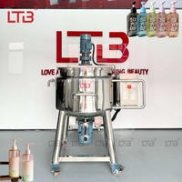 Mélangeur à Cisaillement Élevé Industriel pour Crèmes Visage, Homogénéisateur de Gel Douche, Machine de Fabrication de Shampoing, Équipement de Mélange pour Savon Liquide et Détergent