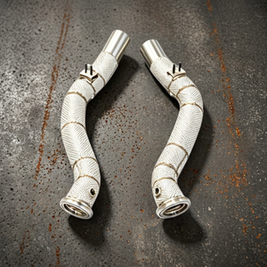 Tubo de Escape Deportivo de Alto Flujo para Maserati Ghibli S Q4 3.0L V6 Twin Turbo F160 M157, Acero Inoxidable 304, Mejora del Sistema de Escape de Carreras - Product Image 6