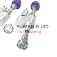 Boquilla de hidrolavado UHP de 40000 PSI para desbastar y preparar superficies de hormigón