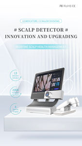 Nuevo Analizador de Cuero Cabelludo Inteligente 3 <span class=keywords><strong>en</strong></span> 1 T5 con IA, Máquina de Análisis Capilar con 8 Idiomas - Product Image 3