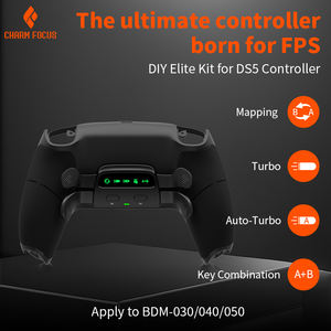 Kit de Remapeo CHARM FOCUS con <span class=keywords><strong>4</strong></span> Palancas Traseras, Compatible con <span class=keywords><strong>Control</strong></span> de PS5 BDM-030/040/050, Modificación DIY con Botón Trasero y Agarre de Goma - Product Image 5