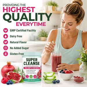 Mélange de poudres de fruits <span class=keywords><strong>et</strong></span> légumes OEM avec formule naturelle à l'aloe vera, sans additifs artificiels, complément alimentaire - Product Image 6