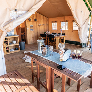 Tienda <span class=keywords><strong>de</strong></span> campaña <span class=keywords><strong>de</strong></span> Safari usada <span class=keywords><strong>de</strong></span> lona <span class=keywords><strong>de</strong></span> lujo para exteriores <span class=keywords><strong>de</strong></span> alta calidad a la <span class=keywords><strong>venta</strong></span> - Product Image 5