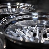 Nouvelles jantes forgées en 2 parties, chromées, en alliage d'aluminium brossé, 18-24 pouces, 5x100, 114.3, 120, 130, compatibles avec AMG, jantes personnalisées sur mesure, garantie 3 ans