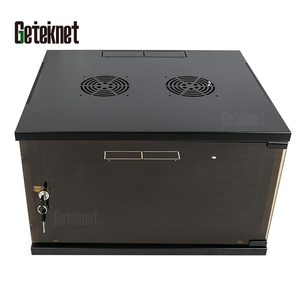 Geteknet جودة عالية SPCC OEM 6U 9U 12U 15U 20U 19 بوصة مثبتة على الحائط رفوف شبكة صغيرة صغيرة - Product Image 5