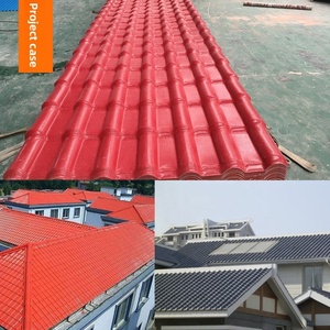Customized ASA Synthetic Resin Integrated <strong>Ridge</strong> <strong>Tiles</strong> for Roof Renovation Heat-Insulating &amp; Anti-Corrosion Made to Order - Product Image 4