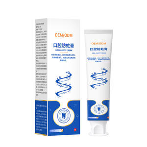 Crema bucal Oem/odm 120g, pasta de dientes anticaries para niños y adultos, uso doméstico - Product Image 1