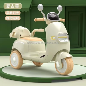 Automatische <span class=keywords><strong>3</strong></span> Räder Kinder Aufsitz Spielzeug Kunststoff Motorrad Auto für <span class=keywords><strong>2</strong></span>-4 Jahre alt Batterie betrieben für 10 Jahre altes Kind - Product Image 4