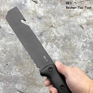 Cuchillo de Camping Kabbah LS058 de Acero Inoxidable con Mango G10, Personalizable para Uso OEM - Product Image 3