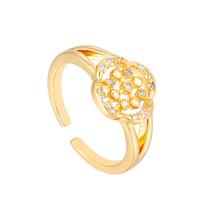 <span class=keywords><strong>Set</strong></span> di Gioielli di Lusso Stile Dubai Medio Oriente Placcato Oro 24K con Zirconi, <span class=keywords><strong>Set</strong></span> Geometrico di Orecchini, Collana e Anello per Donna - Product Image 5