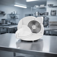 Trancheuse à viande électrique 150W, design pliable, lame en acier inoxydable, épaisseur réglable de 0 à 15 mm, viande congelée, utilisation domestique en cuisine