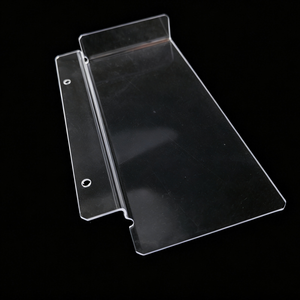 <span class=keywords><strong>Plaque</strong></span> de protection en <span class=keywords><strong>polycarbonate</strong></span> transparent incassable avec support de montage, <span class=keywords><strong>plaque</strong></span> d'isolation de forme personnalisée pour équipement électronique industriel - Product Image 1