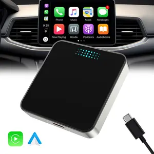 Kablosuz Carplay Dongle Apple CarPlay & kablolu Carplay için Android oto kablosuz adaptörü Android oto araba navigasyon ile dönüştürmek