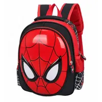 Sacs d'école imperméables pour garçons, sac à dos Spiderman pour enfants, cartable à bandoulière