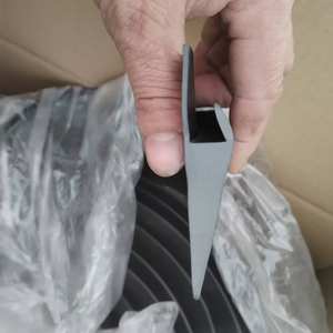 Tapis de bord de tapis de bord de tapis de nez biseauté de vinyle Tapis en caoutchouc Tapis de bordure en caoutchouc Profil de transition de plancher - Product Image 6