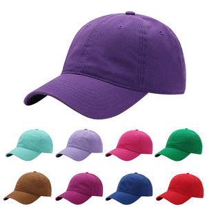 Gorra de Béisbol de Alta Calidad, Color Caramelo, 100% Algodón, 6 Paneles, Estilo Dad Hat, Perfil Bajo, Sin Estructura, Ajustable, Lisa, para Imprimir - Product Image 1