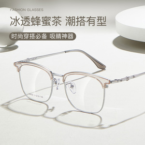 Gafas Unisex Danyang con Montura Rectangular de Aleación 34808, Lentes de Resina de Marco Completo, Diseño Cómodo - Product Image 5