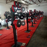 Cible de Boxe Multi-Cible et Multi-Angle, Sac de Frappe Vertical Réglable, Équipement de Boxe pour Salle de Sport