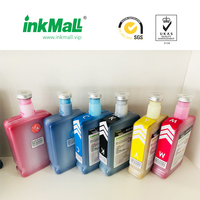 InkMall - Tinta Ecológica de Alta Fiabilidad para un Entorno sin Olores, Botella Galaxy de 500 ml Recargable, Tinta Eco Solvente para Plotter
