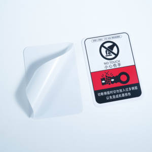 Etiquetas Adhesivas de Advertencia para Paquetes de Envío Privados Personalizados, No Abrir, No Fumar, Peligro de Alta Temperatura, Productos Frágiles - Product Image 2