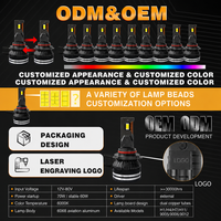 Precios al por Mayor ODPS, Kit de Faros LED H8 H11 de 60W 12V con Múltiples Modos de Color y Alto Brillo