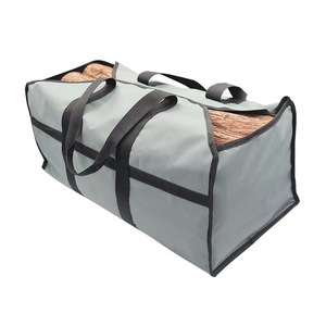 Accessori grandi, robusti e impermeabili per una stufa a camino borsa di tela cerata per imballaggi in legna da ardere - Product Image 4