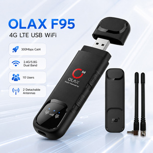 Adaptador USB Wifi OLAX F95 de Doble Banda 2.4G y 5.8G, Módem 4G Portátil con Ranura para Tarjeta SIM, Antenas, 300mbps 2.4G y 5.8G - Product Image 4
