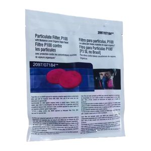 Filtro de algodón universal con montaje tipo bayoneta - Fácil de cambiar para respiradores de media cara - Product Image 6