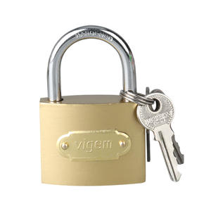 鉄コアキャビネットロック鉄コア南京錠ユニバーサル盗難防止キーロック模造銅コア - Product Image 1