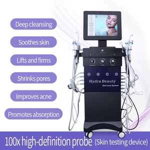 Máquina de Hidrodermoabrasión de Alta Frecuencia con Oxígeno, 14 Manijas de Acero Inoxidable, Reducción de Poros, Novedad 2026 - Product Image 6