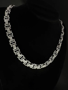 Cadena Cubana de Diamantes de Alta Gama con Moissanita para Hombres, Joyería Urbana o para Raperos, Disponible a Precio de Fábrica - Product Image 3
