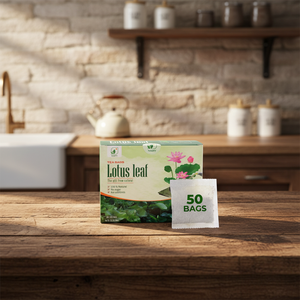 ชาใบบัวอบแห้งธรรมชาติ 100% ผลิตโดยโรงงาน NMPT เครื่องดื่มเพื่อสุขภาพ - Product Image 1