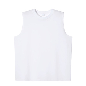 Everyday Basic Men's Vest 240g 32-Count Double Yarn Pure Cotton - Product Image 1