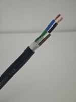 Cable Flexible Redondo RVV 300/500V de 5 Núcleos y 2.5mm² con Aislamiento y Cubierta de PVC de Cobre Recocido para Alimentación Eléctrica
