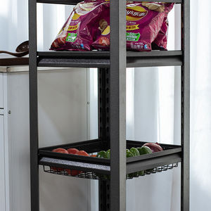 Chariot de cuisine en métal au design moderne <span class=keywords><strong>et</strong></span> léger, étagère utilitaire sur pied pour rangement de garage - Product Image 4